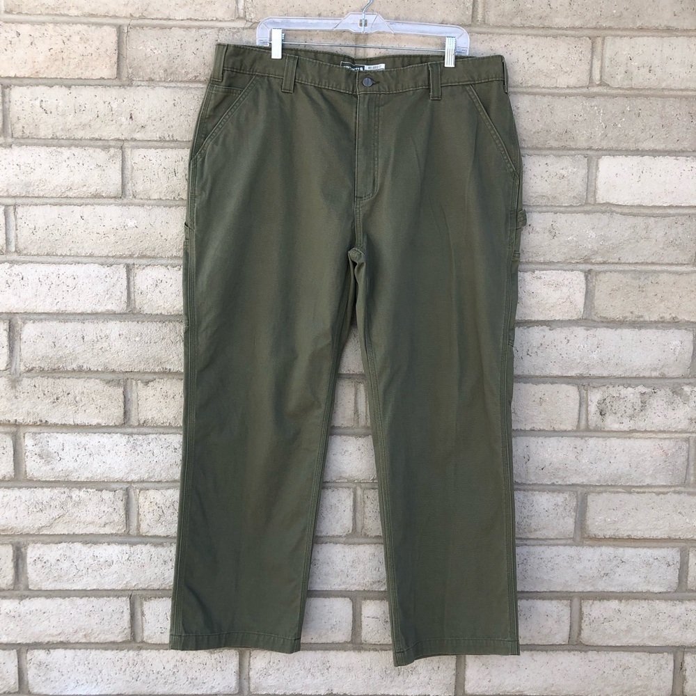 Mens Carhartt Relaxed Fit Twill Utility Work Pants BN0324-M 42x30